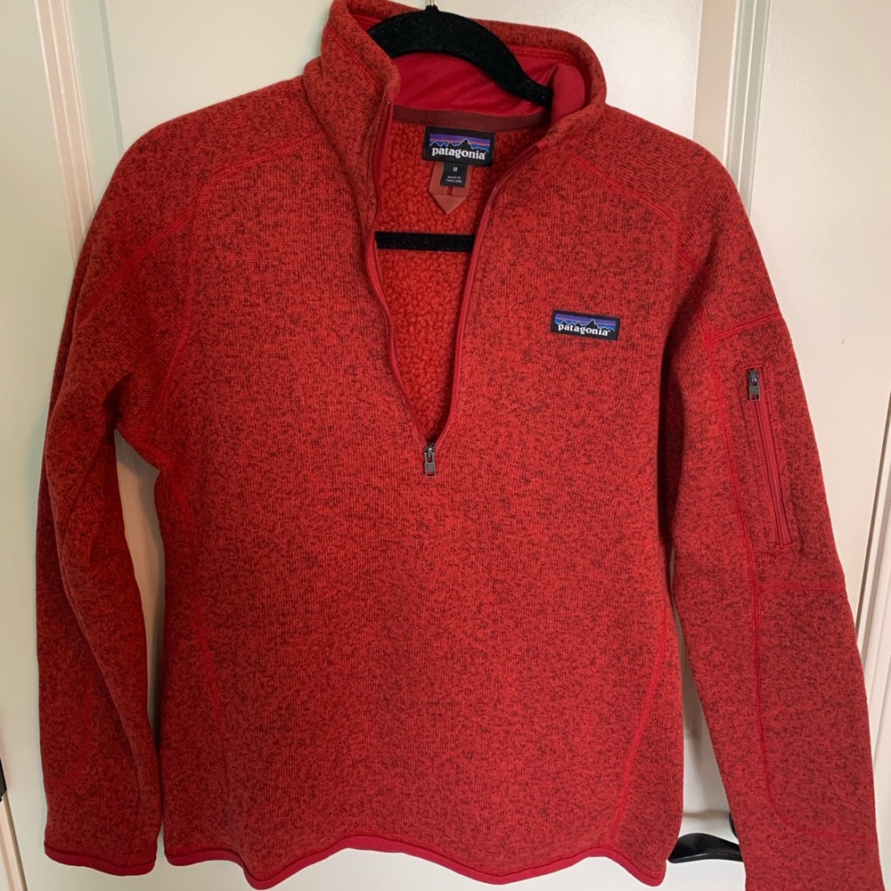 Women’s Patagonia Red Quarter Zip